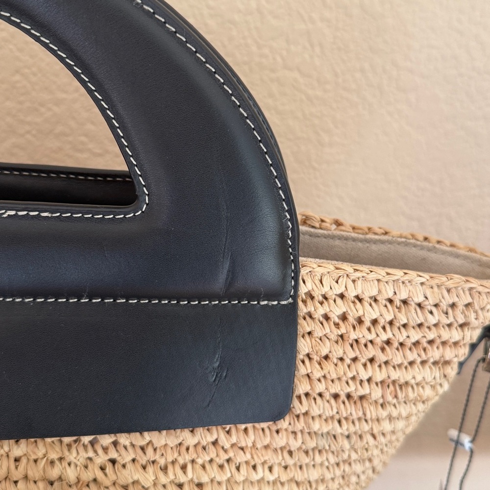 Jason Wu Flower Straw Tote Bag - Picture 12 of 12